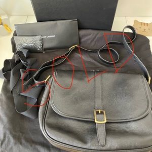 Saint Laurent Sorbonne Bag in Calf